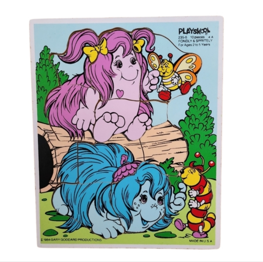 EUC Vintage 1984 Playskool Snugglebums puzzle